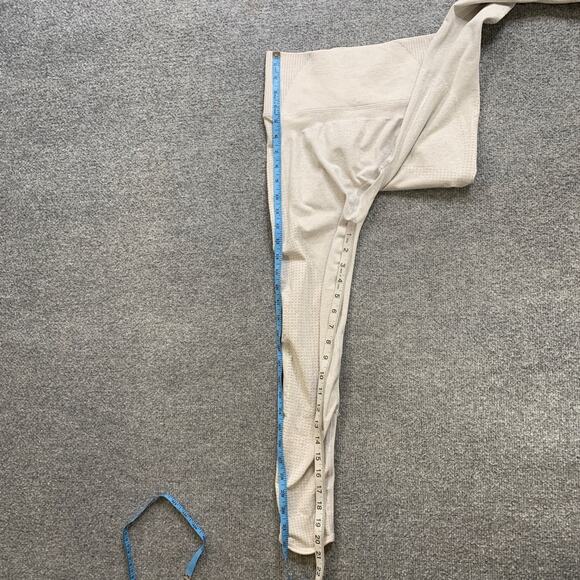 Gymshark Leggings Womens XS Shadow Contrast Rib Seamless Compression Zip Pocket - Picture 5 of 11